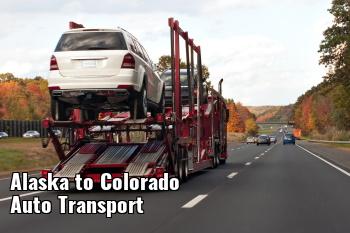Alaska to Colorado Auto Transport Shipping