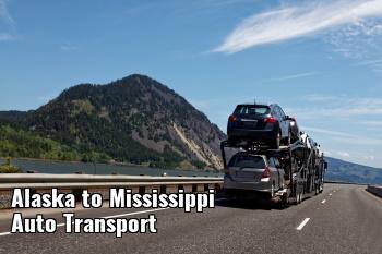 Alaska to Mississippi Auto Transport Shipping