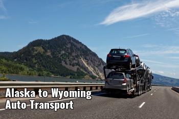 Alaska to Wyoming Auto Transport Shipping
