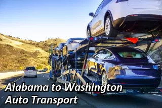 Alabama to Washington Auto Transport