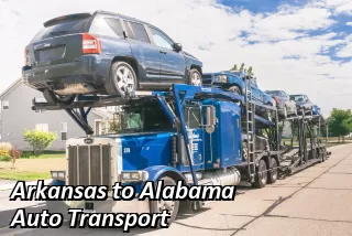 Arkansas to Alabama Auto Transport