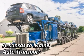 Arkansas to Maine Auto Transport