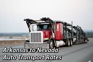 Arkansas to Nevada Auto Transport Rates