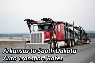 Arkansas to South Dakota Auto Transport Rates