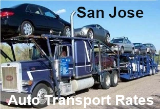 San Jose Auto Transport Rates