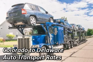 Colorado to Delaware Auto Transport Rates