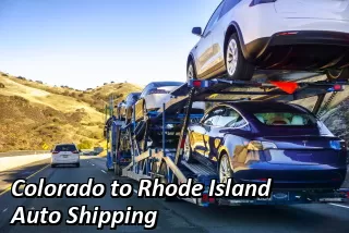Colorado to Rhode Island Auto Transport