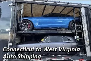 Connecticut to West Virginia Auto Shipping