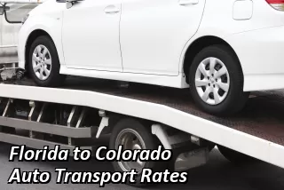 Florida to Colorado Auto Transport Rates