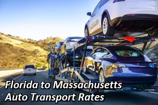 Florida to Massachusetts Auto Transport Rates