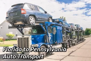 Florida to Pennsylvania Auto Transport