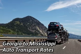 Georgia to Mississippi Auto Transport Shipping
