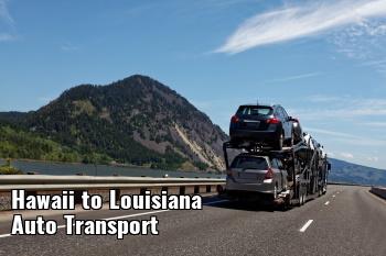 Hawaii to Louisiana Auto Transport Shipping