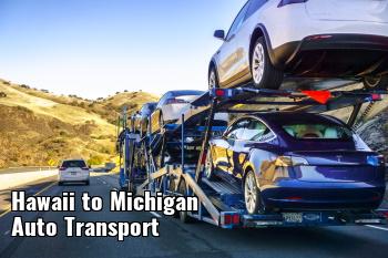 Hawaii to Michigan Auto Transport Shipping