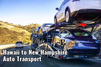 Hawaii to New Hampshire Auto Transport Shipping