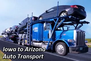 Iowa to Arizona Auto Transport