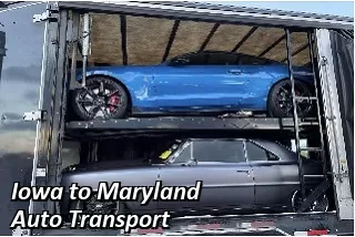 Iowa to Maryland Auto Transport