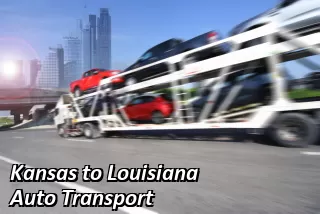 Kansas to Louisiana Auto Transport