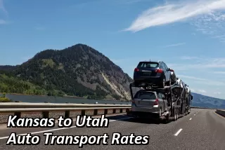 Kansas to Utah Auto Transport Rates