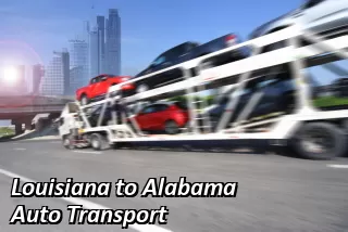 Louisiana to Alabama Auto Transport