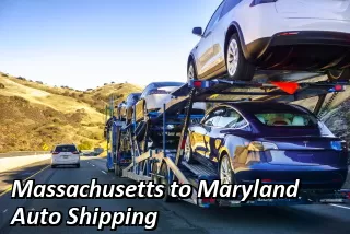 Massachusetts to Maryland Auto Shipping