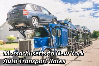 Massachusetts to New York Auto Transport Rates