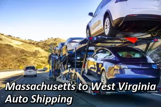 Massachusetts to West Virginia Auto Shipping