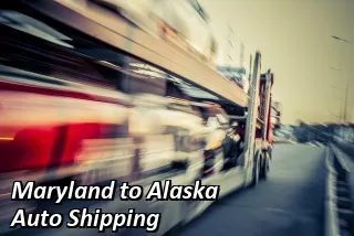 Maryland to Alaska Auto Shipping