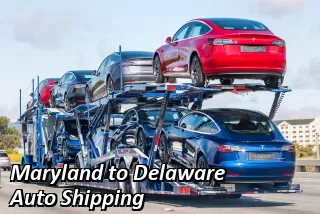 Maryland to Delaware Auto Shipping