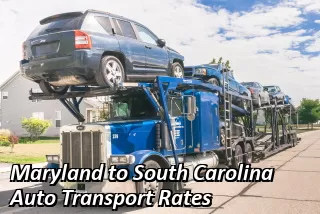 Maryland to South Carolina Auto Transport Rates