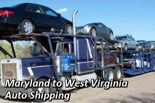 Maryland to West Virginia Auto Shipping