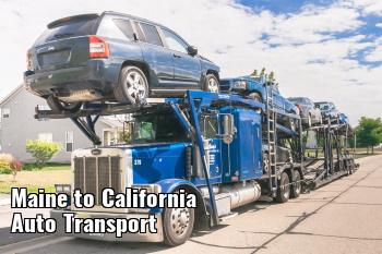 Maine to California Auto Transport Shipping