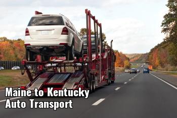 Maine to Kentucky Auto Transport Shipping