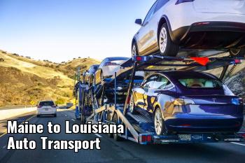 Maine to Louisiana Auto Transport Shipping