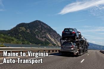 Maine to Virginia Auto Transport Shipping