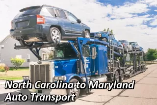 North Carolina to Maryland Auto Transport Challenge