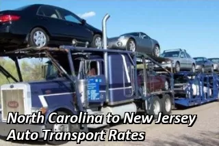 North Carolina to New Jersey Auto Transport Shipping