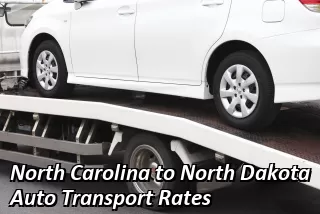 North Carolina to North Dakota Auto Transport Shipping