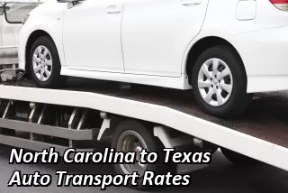 North Carolina to Texas Auto Transport Shipping