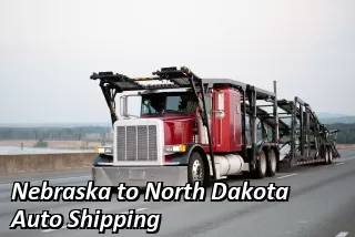 Nebraska to North Dakota Auto Shipping