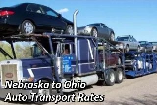 Nebraska to Ohio Auto Transport Rates