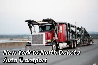 New York to North Dakota Auto Transport Challenge