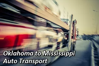 Oklahoma to Mississippi Auto Transport