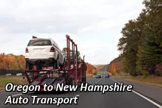 Oregon to New Hampshire Auto Transport