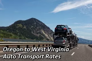 Oregon to West Virginia Auto Transport Rates