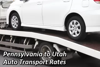 Pennsylvania to Utah Auto Transport Rates