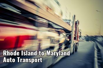Rhode Island to Maryland Auto Transport Shipping