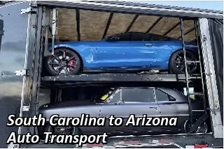South Carolina to Arizona Auto Transport