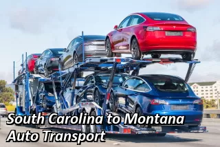 South Carolina to Montana Auto Transport