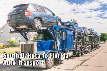 South Dakota to Florida Auto Transport Shipping